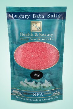 Health & Beauty Med. Соль Мертвого моря для ванны - розовая, 500гр Х-263/3311[tab]