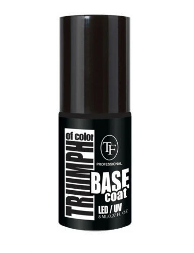 Триумф tf уходы для ногтей Основа для гель-лака Base coat  LED.UV 8мл бесцветный 41917