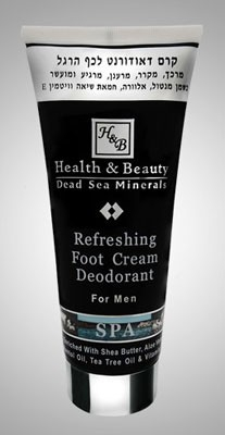 Health & Beauty Men. Охлаждающий крем-дезодорант для ног мужской, 200 мл Х-1203/3589[tab]