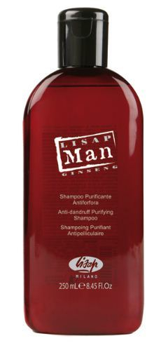 Шампунь для волос против перхоти для мужчин «Lisap Man Anti-Dandruff Purifying Shampoo»