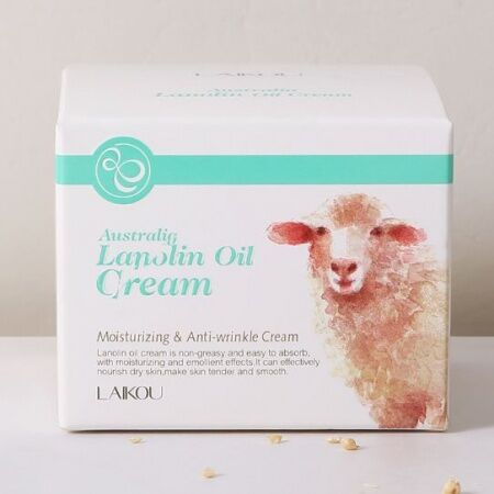 LAIKOU. Крем для лица увлажняющий и питательный, Lanolin Oil Cream 35гр