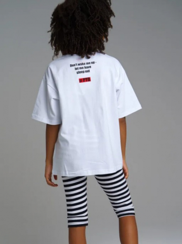 818 р1128 р    Комплект трикотажный для девочек: фуфайка (футболка), брюки (легинсы)
