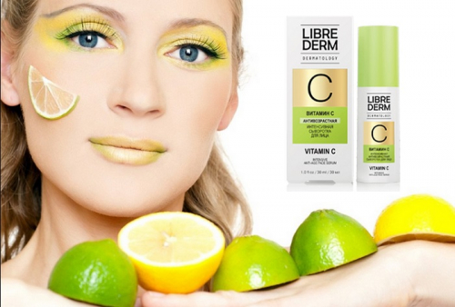 LIBREDERM DERMATOLOGY Витамин С интенсивная антивозрастная сыворотка для лица 30 мл