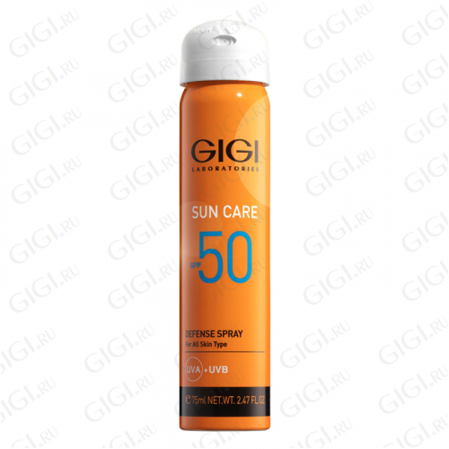 GIGI Спрей солнцезащитный SPF 50 / SUN CARE Defense Spray SPF 50 75 мл