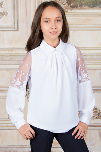 Блузка для девочки SP004 длинный рукав