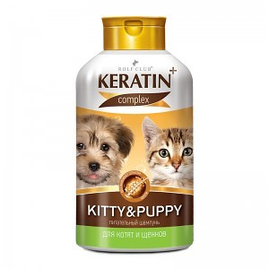RolfClub KERATIN+Kiti&Puppy, шампунь для котят и щенков, 400 мл