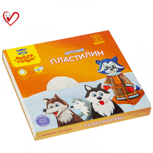 Пластилин Мульти-Пульти 