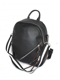 Рюкзак жен искусственная кожа ADEL-236/1в (change), формат А 4, 1отдел, черный SALE 244822
