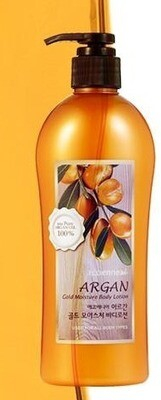 Welcos /Увлажняющий лосьон для тела с аргановым маслом. Argan Gold Moisture Body Lotion 500 гр.