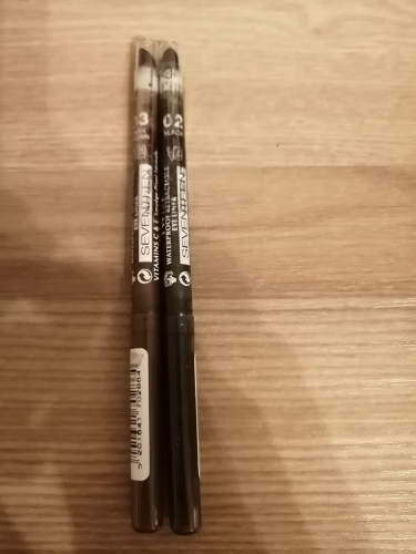    Севентин водостойкий автоматический карандаш для век с точилкой 1-черный и 1 коричневый