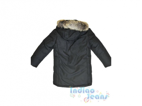 Зимняя куртка с натуральным мехом,для мальчиков, арт. LD-863
