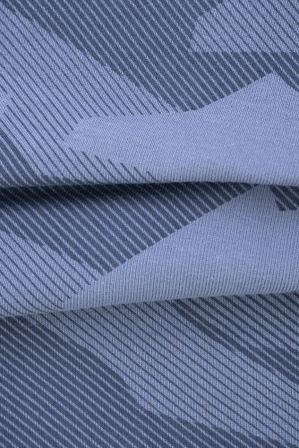 Майка К 1165 пыльно-голубой джинс, геометрия