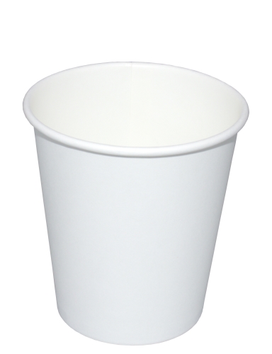 Одноразовые стаканы бумажные белые 350мл, 50шт/уп