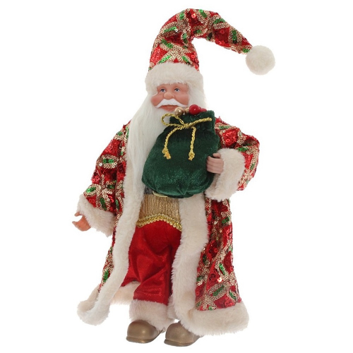 Дед Мороз с мешком, 45 см