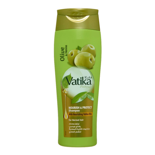 DABUR VATIKA Naturals Shampoo Nourish & Protect Шампунь Питание и защита 400мл