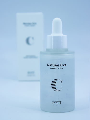 JIGOTT - СЫВОРОТКА ДЛЯ ЛИЦА С ЦЕНТЕЛЛОЙ NATURAL CICA PERFECT SERUM, 50 ML