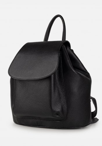 Рюкзак женский L-Craft Модель №L168 | кожа | гладкий | черный | К94 | 31562
