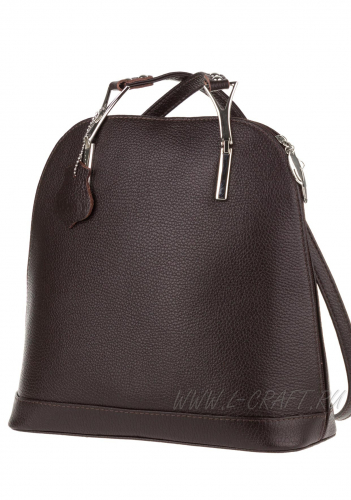 Рюкзак женский L-Craft Модель №L102 | кожа | гладкий | коричневый | К93 | 25748