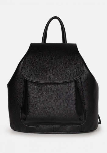 Рюкзак женский L-Craft Модель №L168 | кожа | гладкий | черный | К94 | 31562