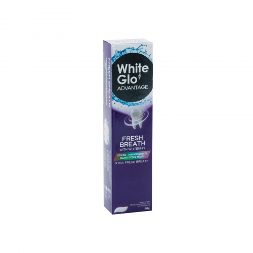 Вайт Гло зубная паста 80,0 отбеливающая Свежее дыхание