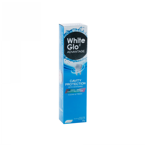Вайт Гло зубная паста 80,0 отбеливающая Защита от кариеса