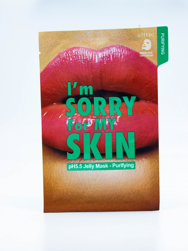 I'M SORRY FOR MY SKIN - МАСКА ОЧИЩАЮЩАЯ ТКАНЕВАЯ ДЛЯ ЛИЦА PH5.5 JELLY MASK - PURIFYING, 33 ML