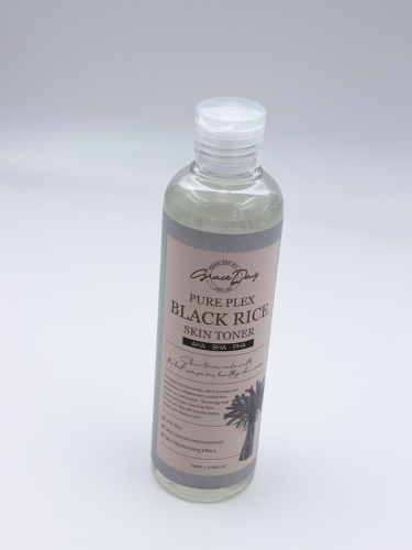 GRACE DAY - ТОНЕР ДЛЯ ЛИЦА С ЭКСТРАКТОМ ЧЕРНОГО РИСА PURE PLEX BLACK RICE SKIN TONER, 250 ML