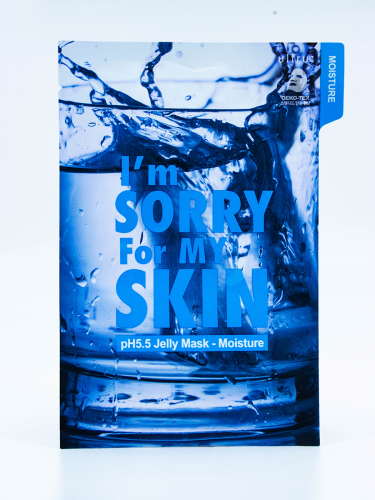 I'M SORRY FOR MY SKIN - МАСКА УВЛАЖНЯЮЩАЯ ТКАНЕВАЯ ДЛЯ ЛИЦА PH5.5 JELLY MASK - MOISTURE, 33 ML