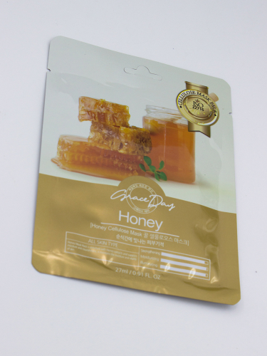 GRACE DAY - МАСКА ТКАНЕВАЯ ДЛЯ ЛИЦА TRADITIONAL ORIENTAL MASK SHEET HONEY, 22 G