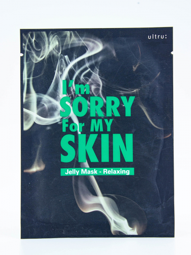 I'M SORRY FOR MY SKIN - МАСКА ТКАНЕВО - ГЕЛЕВАЯ ДЛЯ ЛИЦА АНТИСТРЕСС JELLY MASK - RELAXING, 33 ML