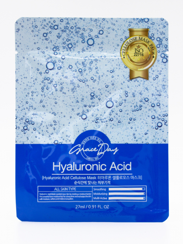 GRACE DAY - МАСКА ТКАНЕВАЯ ДЛЯ ЛИЦА TRADITIONAL ORIENTAL MASK SHEET HYALURONIC ACID, 22 G