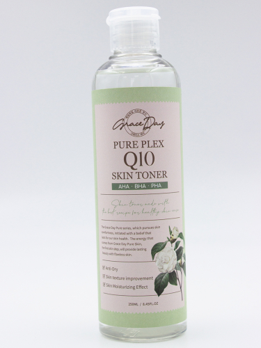 GRACE DAY - ТОНЕР ДЛЯ ЛИЦА С КОЭНЗИМОМ Q 10 PURE PLEX Q10 SKIN TONER, 250 ML