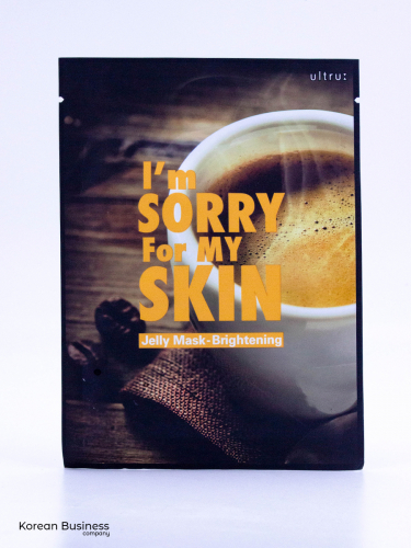 I'M SORRY FOR MY SKIN - МАСКА ТКАНЕВО - ГЕЛЕВАЯ МАСКА ДЛЯ ЛИЦА ДЛЯ СИЯНИЯ КОЖИ JELLY MASK - BRIGHTENING, 33 МЛ