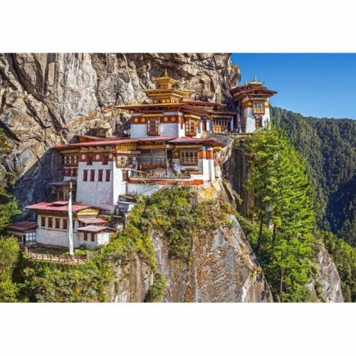 Пазл «Монастырь на скале. Бутан», 500 элементов