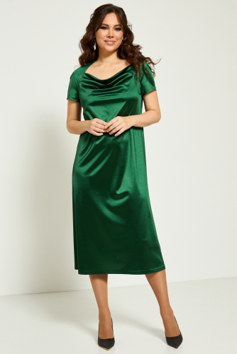 Платье+кардиган 2196 зеленый