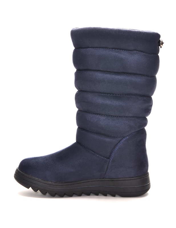 Cailaste T-K1-81 Полусапожки женские син иск велюр, подклад иск мех