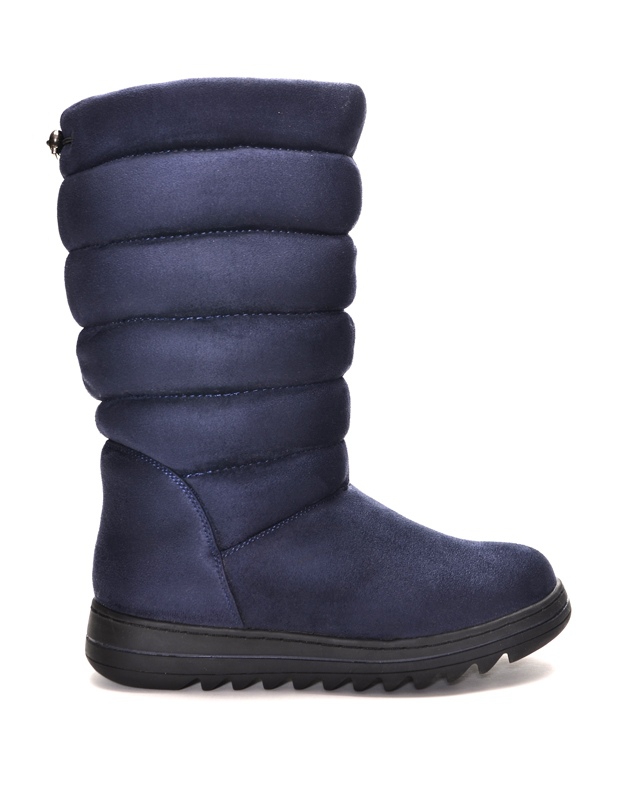 Cailaste T-K1-81 Полусапожки женские син иск велюр, подклад иск мех