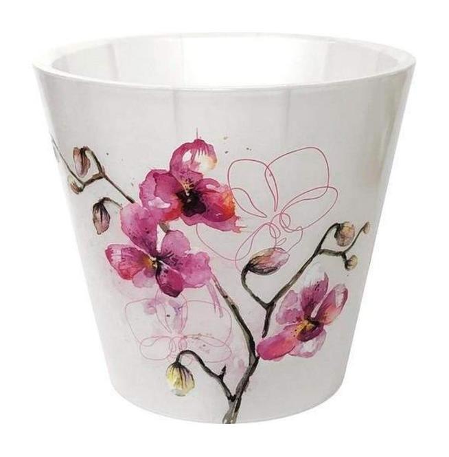 Горшок для цветов London Orchid Deco D=160мм (1,6л), фуксия ING6196ФКС ...