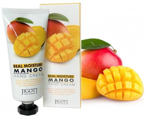 Крем для рук с экстрактом манго - Real moisture mango hand cream, 100гр