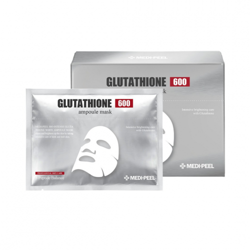 Ампульная маска против пигментации осветляющая Glutathione White Ampoule Mask, 30мл*10шт