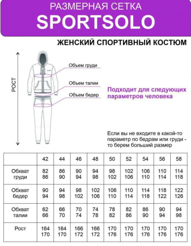 Женский Спортивный костюм Мона Лиза, мята от Спортсоло