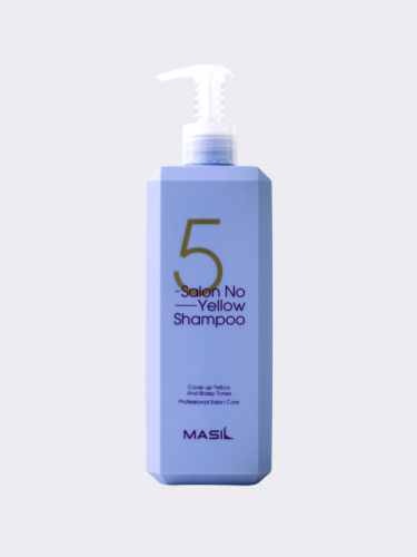 1096 рMASIL 5 SALON NO YELLOW SHAMPOO Тонирующий шампунь для осветлённых волос против желтизны 500мл