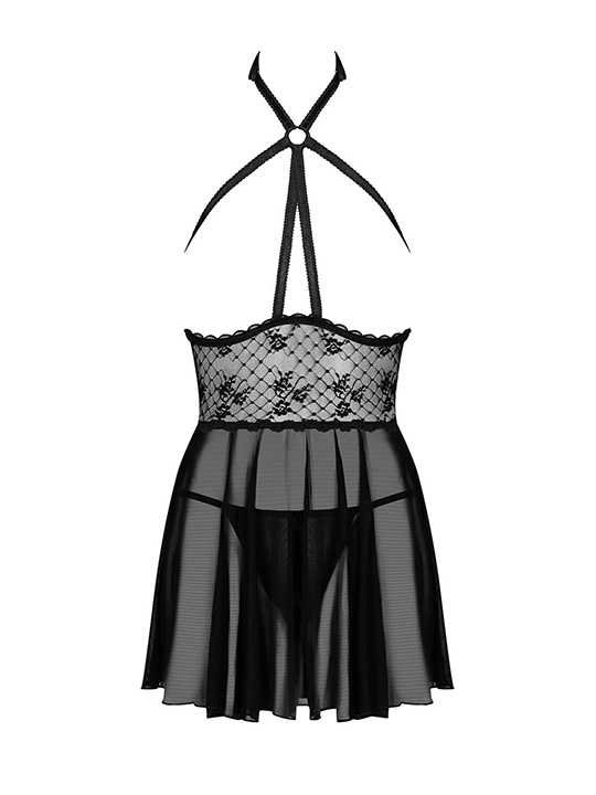 Комплект Nettsy Obsessive babydoll стринг
