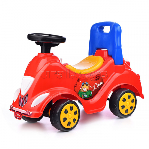 Игрушка Машина-каталка Cool Riders, с клаксоном, красн.