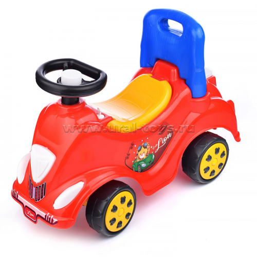 Игрушка Машина-каталка Cool Riders, с клаксоном, красн.