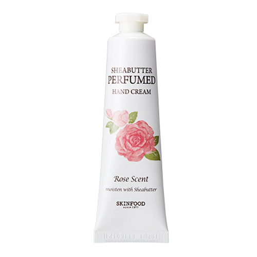 Крем для рук питательный с маслом Ши и ароматом Розы SKINFOOD Shea Butter Perfumed Hand Cream (Rose) 30мл