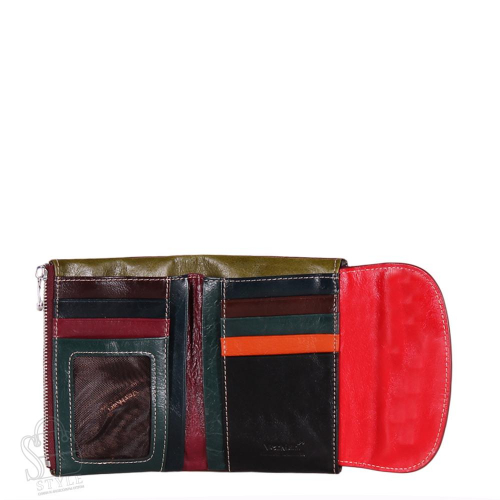 Женский кошелек 3907-66C black Vermari
