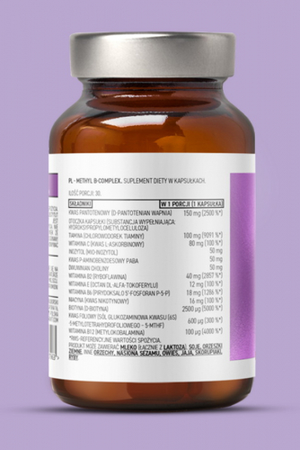 OstroVit Pharma Methyl B-Complex 30 caps - ВИТАМИНЫ ГРУППЫ B