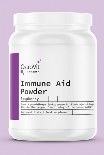 OstroVit Immune Aid Powder 100 g raspberry - ДЛЯ ИММУНИТЕТА - ИНУЛИН