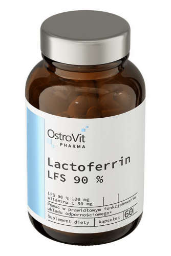 OstroVit Pharma Lactoferrin LFS 90% 60 caps - ЛАКТОФЕРРИН